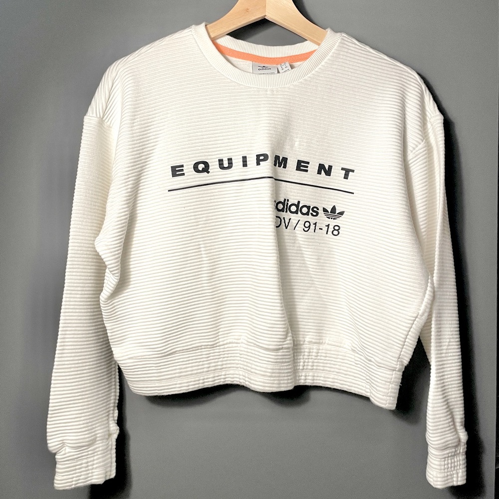 Adidas Women's Originals EQT Crew Sweatshirt in S